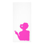 Pink Lady Rack Card rack cards