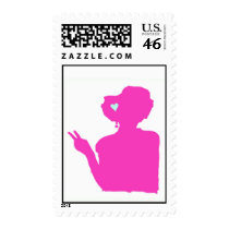 Pink Lady Stamp