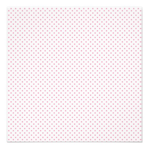Pink Ladybug Girls Photo 1st Birthday Party Personalized Announcement