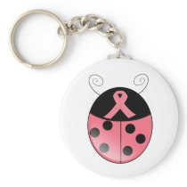 Pink Ladybug keychains