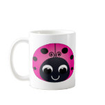 Pink Ladybug Mug