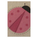 pink ladybug stationery
