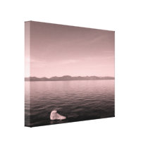 Pink Lake canvas prints