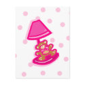 Pink Lamp postcard