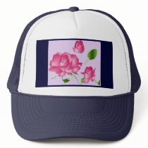 "Pink Lavender Rose" Hat