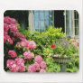 Pink Leaded Window, Hydrangea macrophylla, Urn Wit Mouse Pads