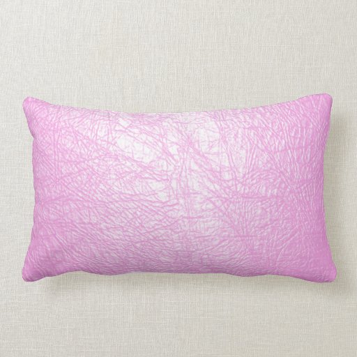 pink leather texture pillow Zazzle