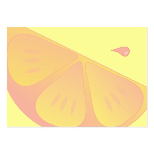 Pink Lemon Business Card Template (back side)