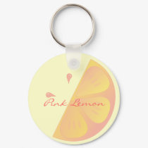 Pink Lemon Slice keychains by candystore Pink Lemon Slice keychains