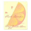 Pink Lemon Slice posters