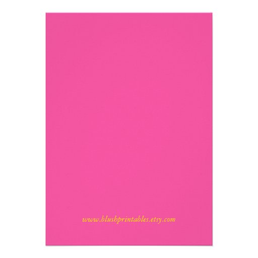Pink Lemonade Birthday Party Invitation