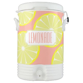 Pink Lemonade Cooler Igloo Beverage Dispenser