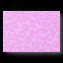 Pink Leopard Envelope lined in Hot Leopard envelopes