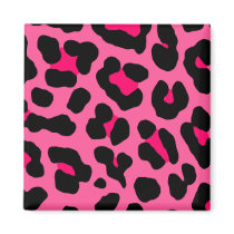 Pink Leopard magnets by JuJuGarden Pink Leopard magnets