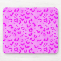 Pink leopard mousepads by christigmc Pink leopard mousepads