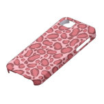 Pink Leopard Print iPhone 5 Case-Mate Barely There