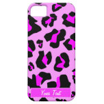 Pink Leopard Print - Personalize casemate cases