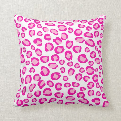 pink leopard pillow pet