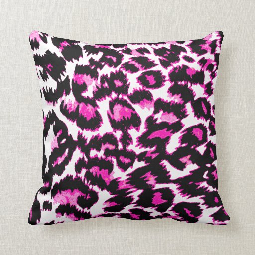 pink leopard pillow pet