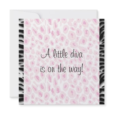Diva Baby Shower Invitations on Baby Girl Shower Invitation Cute And Fun Way To Welcome The Tiny Diva