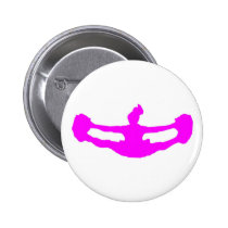 Pink LET'S CHEER! Lapel Button buttons