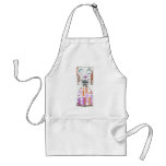 Pink Letter Gothie aprons