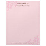 Pink Letterhead