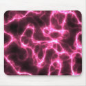 pink lightning background mousepads