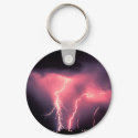 Pink lightning keychains by dancarshan Pink lightning keychains