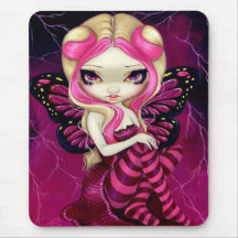 "Pink Lightning" Mousepad