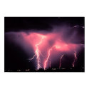 Pink lightning posters by dancarshan Pink lightning posters