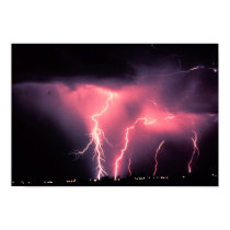 Pink lightning posters by dancarshan Pink lightning posters