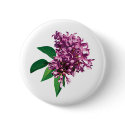 Pink Lilac Clusters button