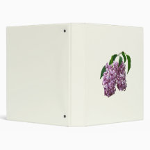Pink Lilac Duo 3 Ring Binders