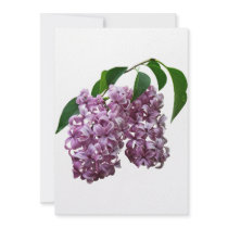Pink Lilac Duo invitations