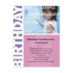 Birthday Postcards