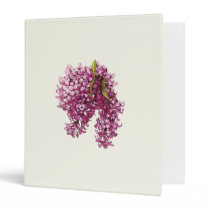 Pink Lilacs binders