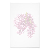 Pink Lilacs stationery