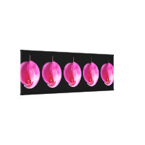 Pink lilies canvas prints