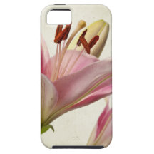 Pink Lilies iPhone 5 Covers