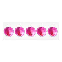 Pink lilies photographic print