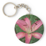 Pink Lillies Keychain