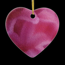 Pink Lily flower Painting Art Ornaments #2 ornaments