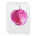 Pink lily custom invite