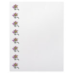 Pink Lily Letterhead Template