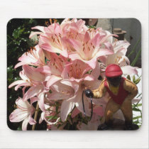 Pink Lily Mousepad