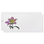 Pink Lily Custom Rack Card