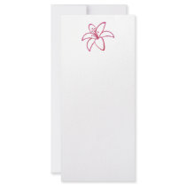 Pink Lily Rack Card