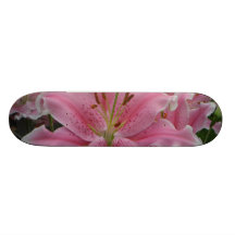 Pink Lily Skateboard