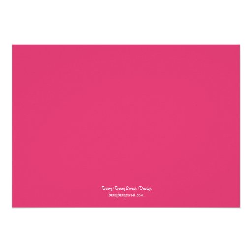 Pink Limousine Bachelorette Party Invitation